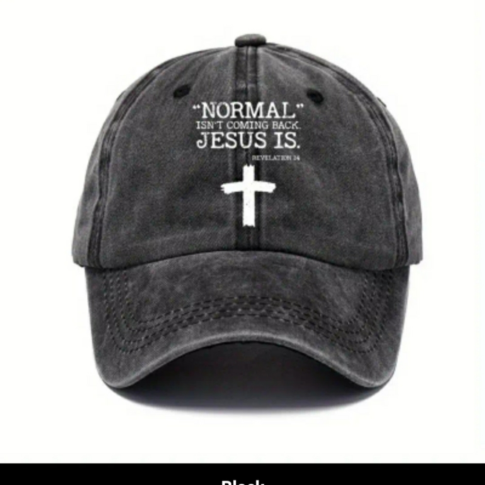 Cross Letter Baseball Caps